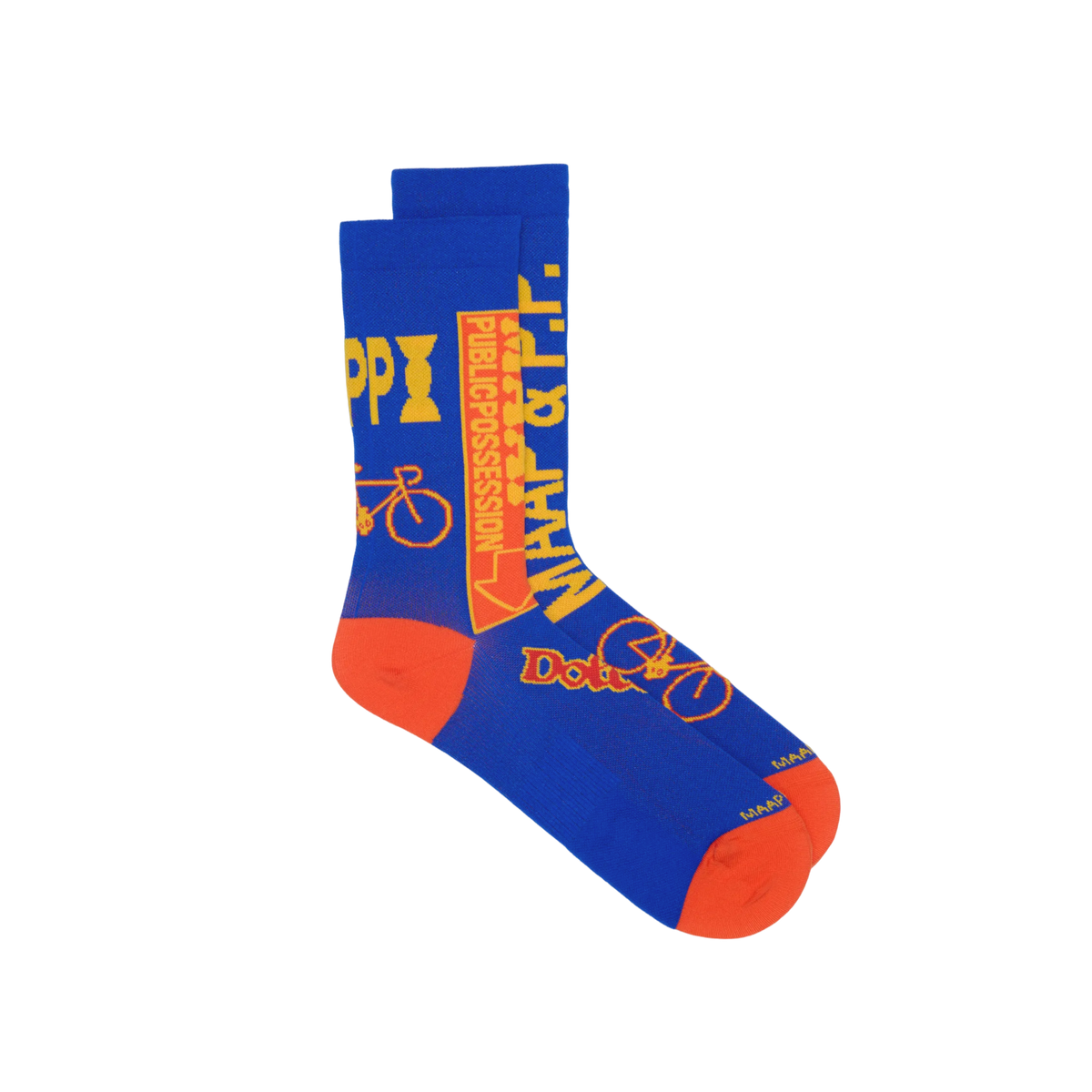Chaussettes - Team Public Possession Bleu