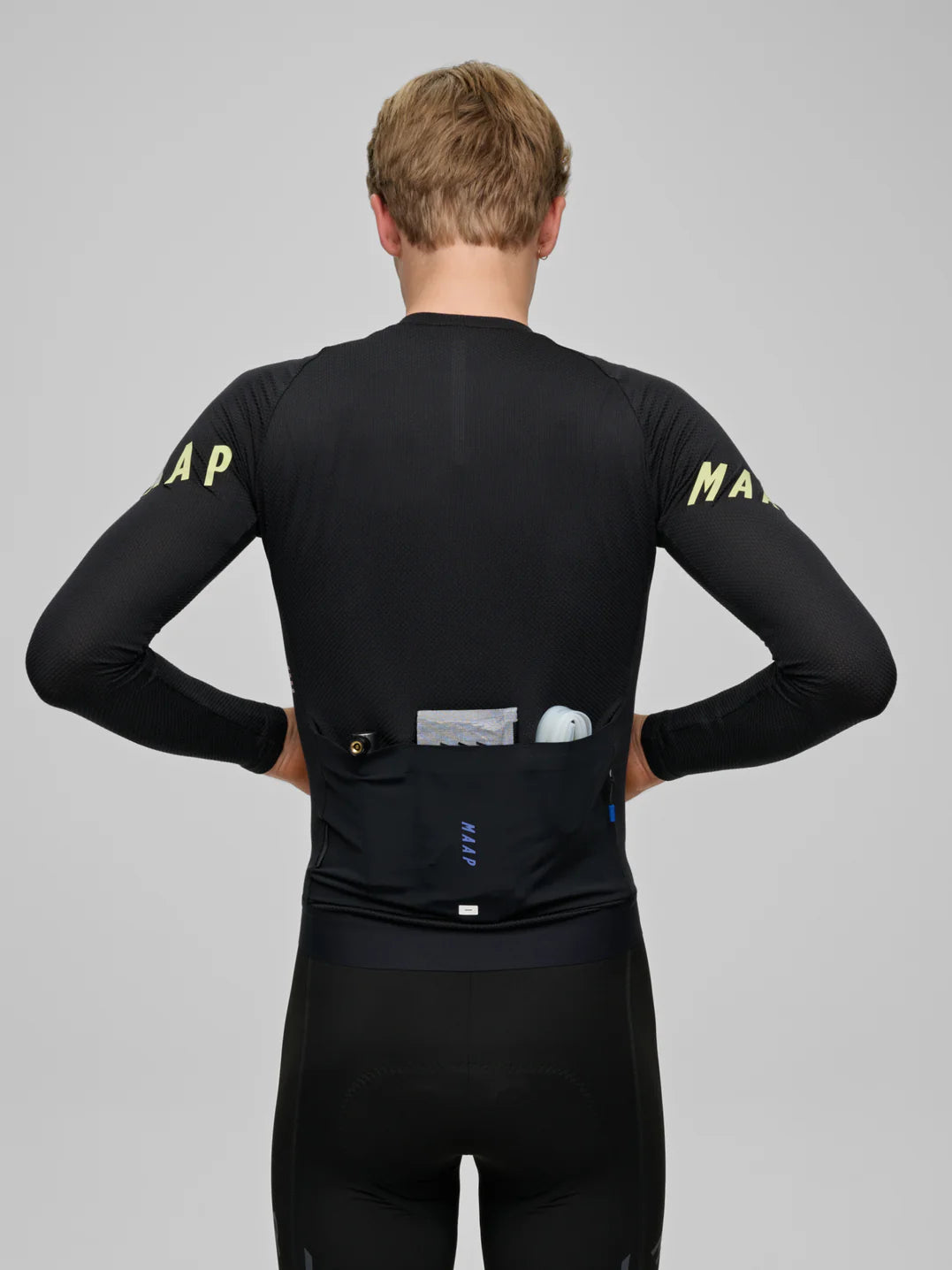 Maillot Manches Longues Aeon  - Black