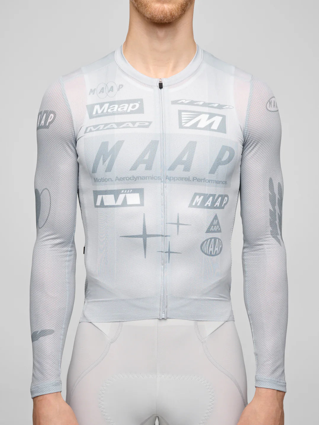 Maillot Manches Longues Drome Pro Air   3.0 - Ice Gray