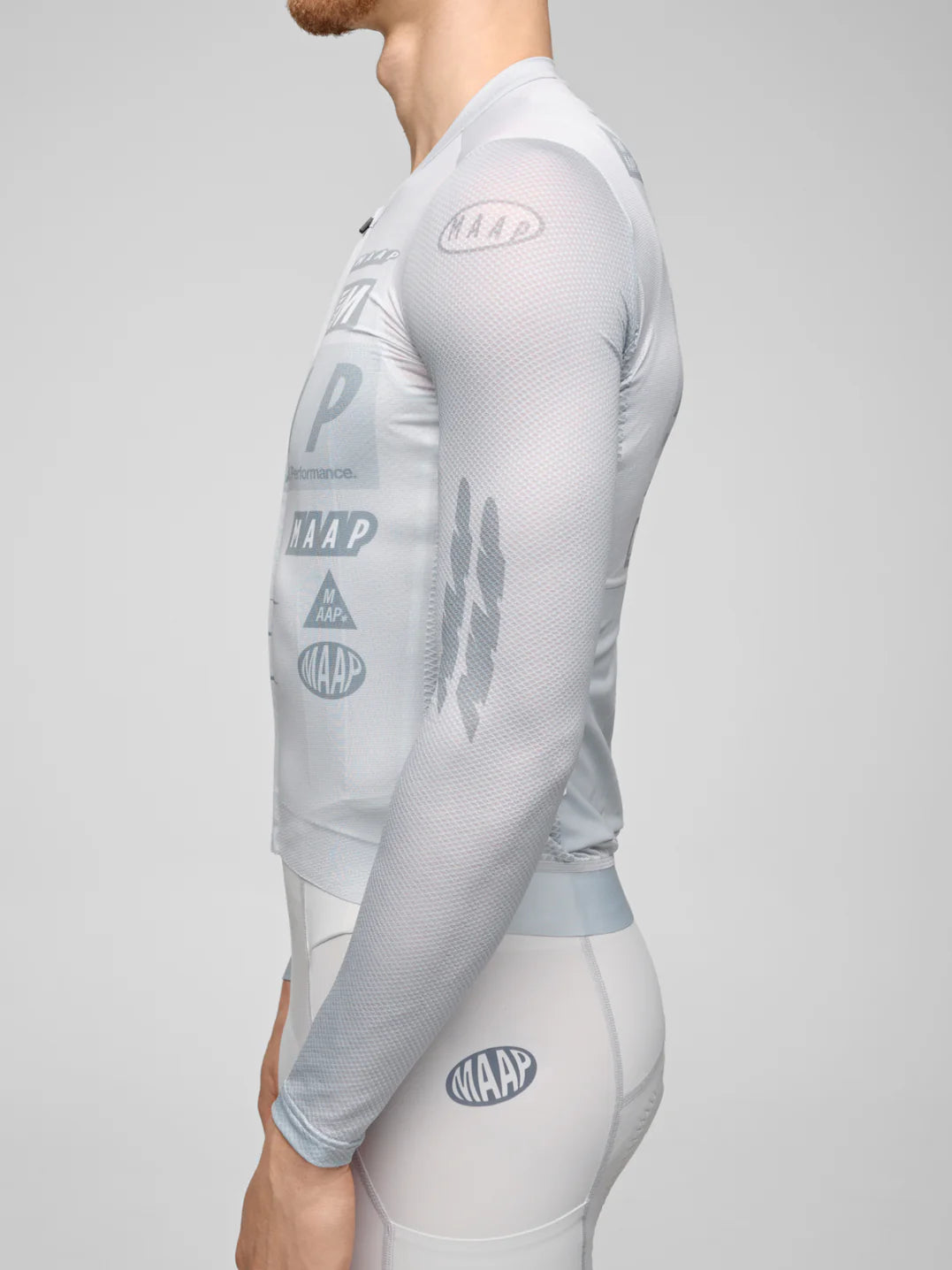 Maillot Manches Longues Drome Pro Air   3.0 - Ice Gray