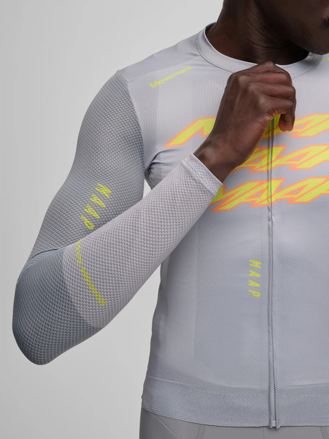 Maillot Manches Longues Pro Air 3.0 Pulse - Platinum Grey
