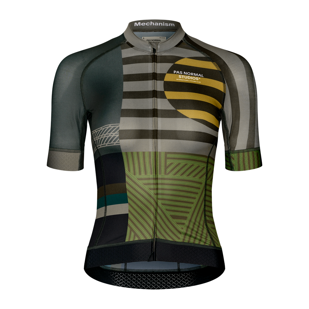 Femme Maillot Mechanism - AOP Earth